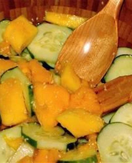 Cucumber-Mango Salad
