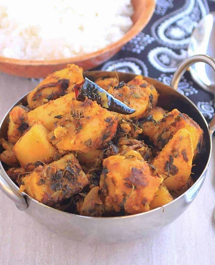 Aloo Kasuri Methi | Potatoes with Dried Fenugreek Leaves