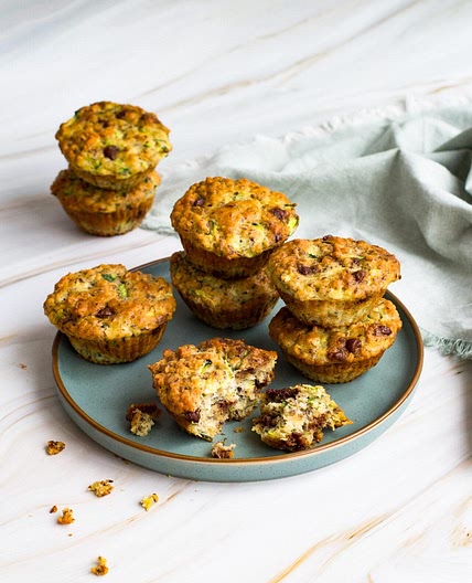 MUFFINS AUX COURGETTES ET AU CHOCOLAT - Julie DesGroseilliers