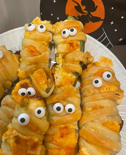 Jalapeño Popper Mummies