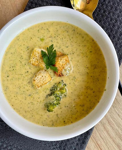 Broccoli cheddar soup