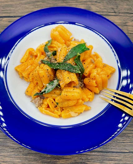 Sausage and Brown Butter Sage Pasta