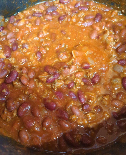 Ray's Homemade Chili with beans
