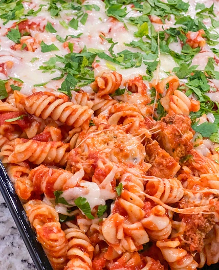 Chicken Parmesan casserole 