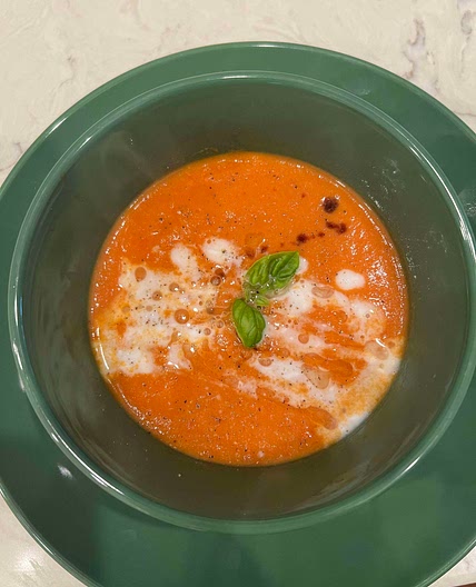 Roasted Tomato & Red Pepper Soup