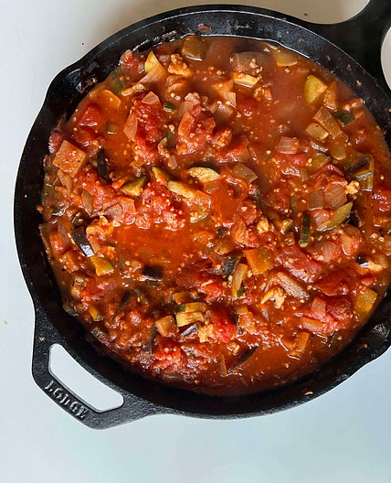 Stovetop Ratatouille 