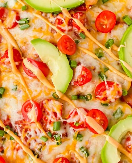 Healthy Ground Turkey Enchiladas