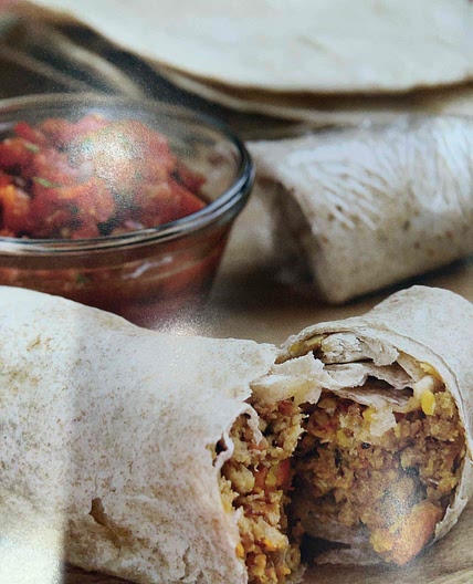 Sweet Potato and Egg Burritos 