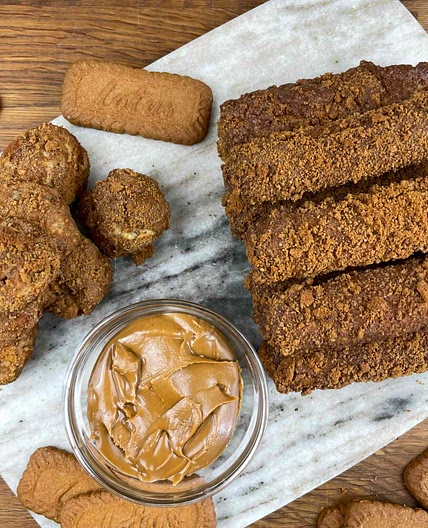Biscoff Baked French Toast Rolls