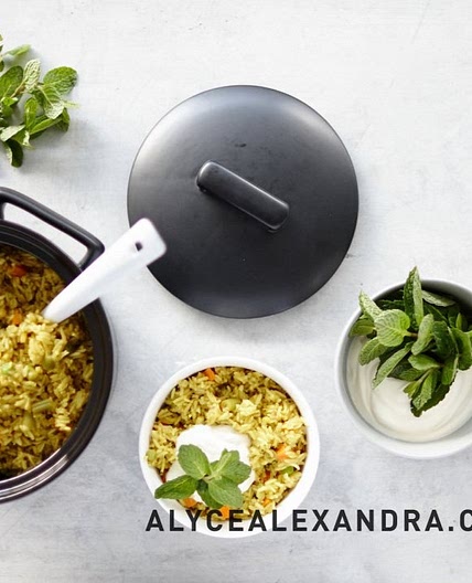 Thermomix Curry Rice Recipe | alyce alexandra