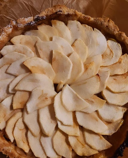 Apfel-Nuss-Zimt-Cheesecake