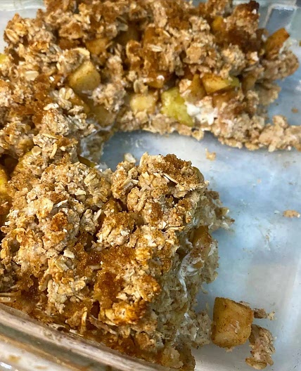 Skinny Caramel Apple Cheesecake Bars