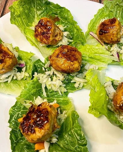 Asian Chicken Meatballs