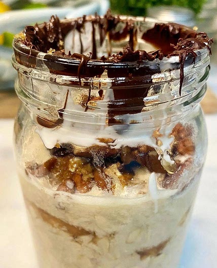 Turtle Protein Overnight Oats