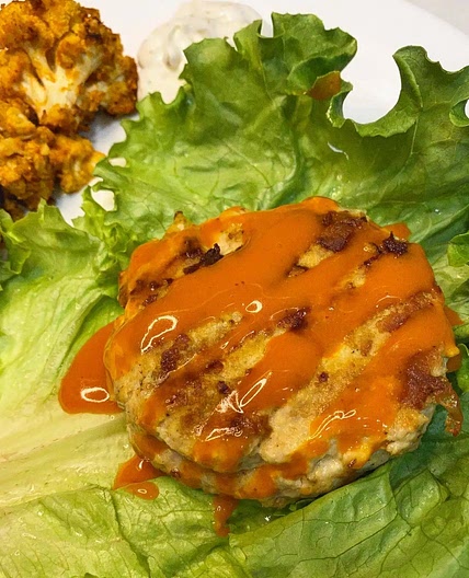 Buffalo Chicken Burgers