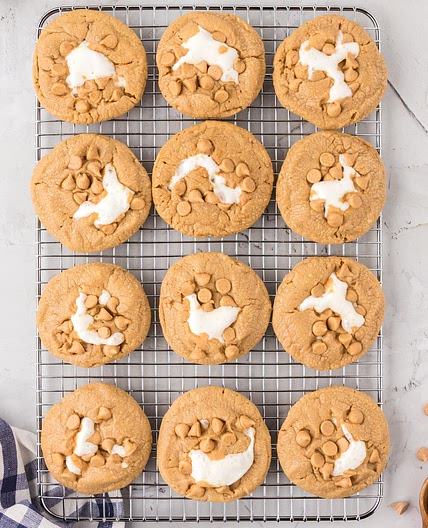 Fluffernutter Cookies