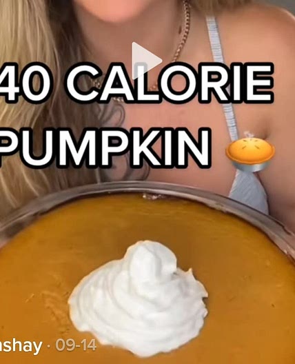 Low Calorie Pumpkin Pie