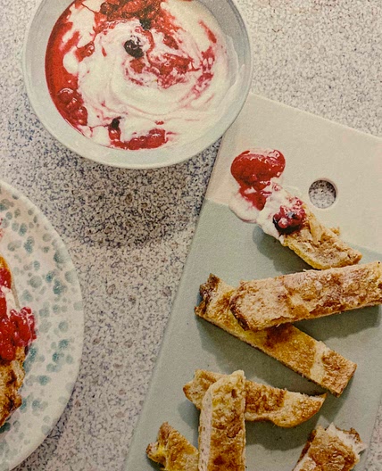 Nutty French toast 