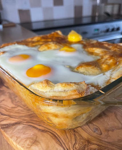 Breakfast pie