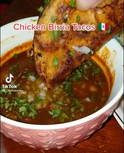 Chicken Birria Tacos