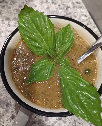 Raw Veggie Miso soup