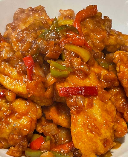 Low Carb Sweet & Sour Chicken