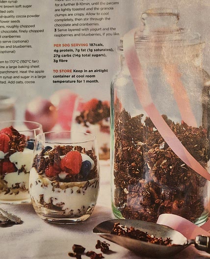 Chocolate granola