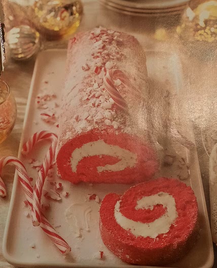 Candy Cane Roulade