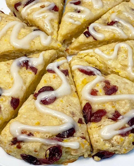 Cranberry Orange Scones