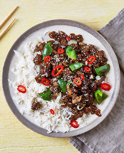 Sticky Sesame Beef Stir-Fry