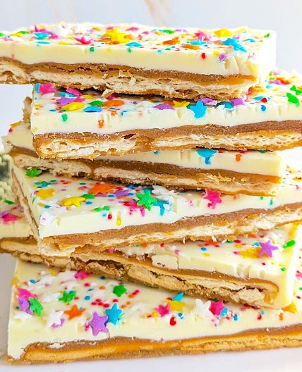 Fairy bread Christmas crack recipe