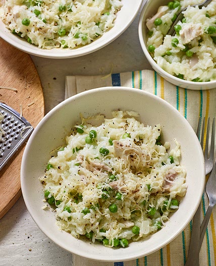 Creamy chicken and rice