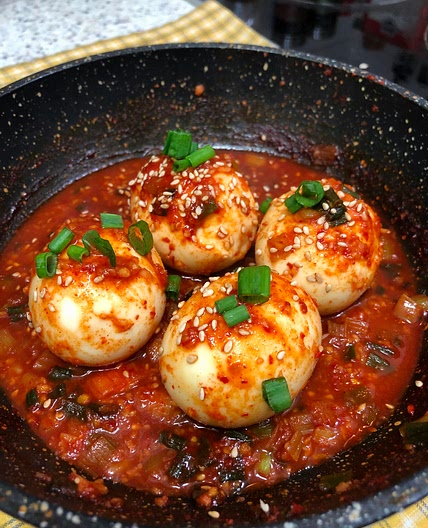 Spicy Egg Dish (Egg Bokki)