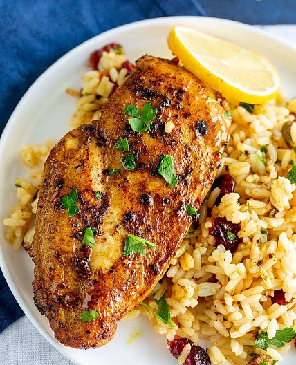 Persian marinated chicken