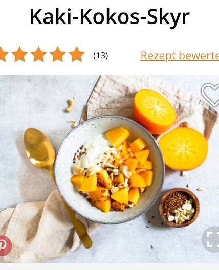 Kaki - Kokos - Skyr