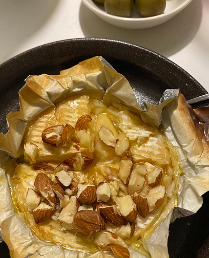 브리 치즈 구이
