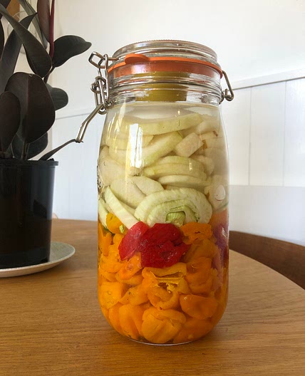 Pear & Fennel hot sauce