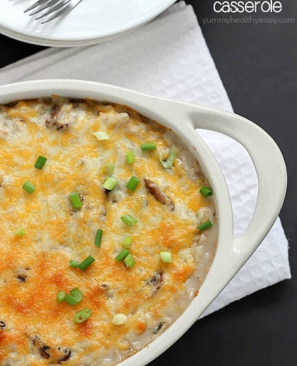 Skinny Chicken and Rice Casserole