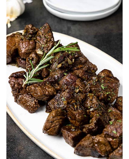 Garlic Butter Steak Bites