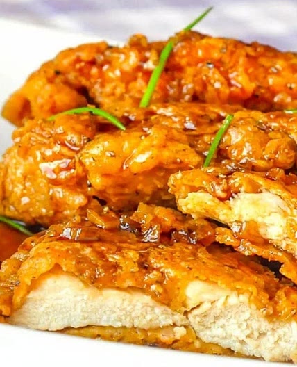 Double Crunch Honey Garlic Chicken Breasts
