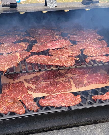 Chris's Pellet Smoker Beef Jerky