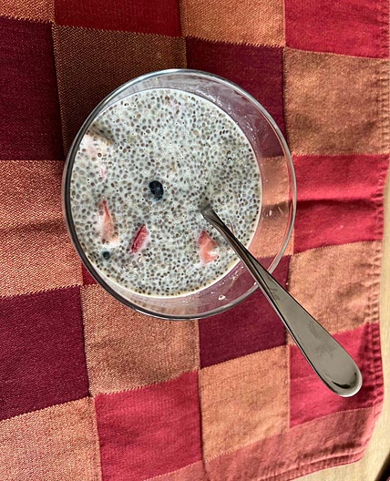 Matcha Chia Seed Pudding
