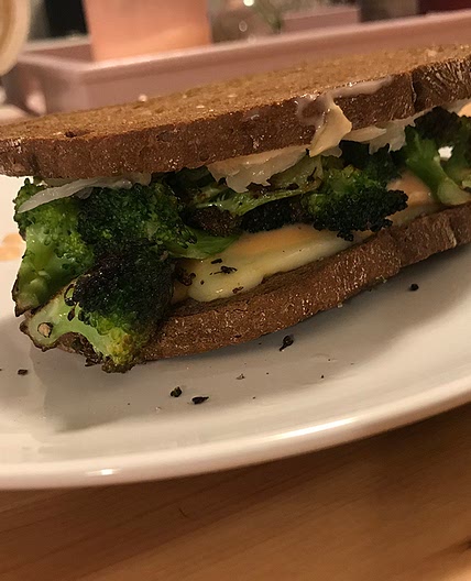Broccoli Rueben Sandwich 