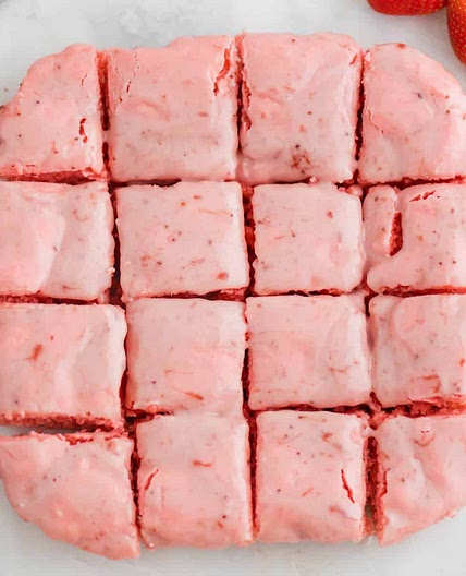 Strawberry Brownies