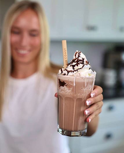 Frozen hot chocolate 