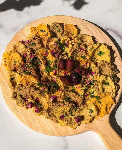 How to make a hummus board