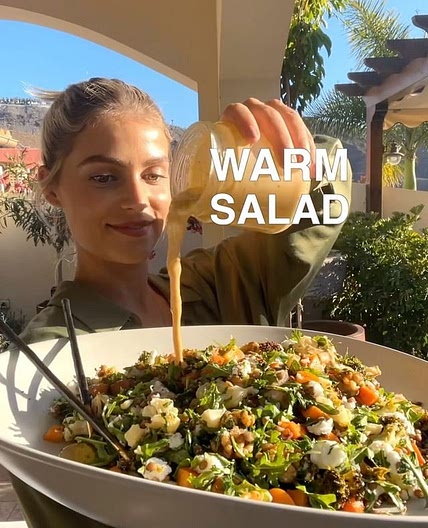 Warm salad 
