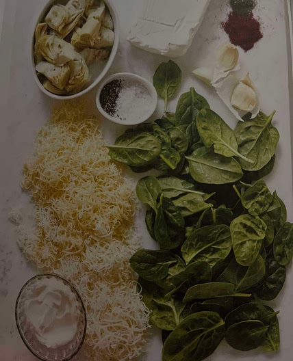 Baked spinach artichoke dip 