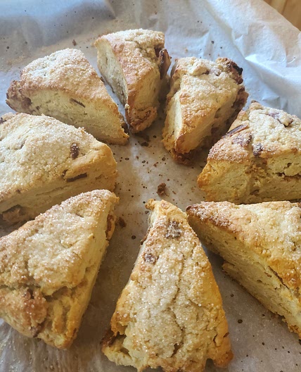 Maple Bacon Buttermilk Scones