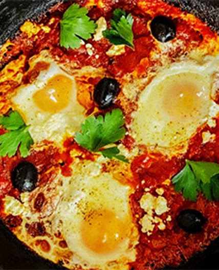 Wood Oven Baked Shakshuka